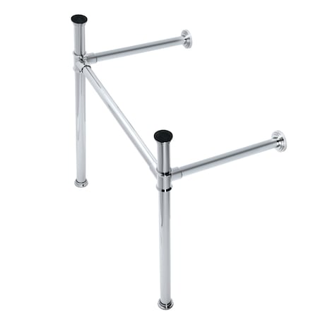 Kingston Brass VPB33081 Imperial Stainless Steel Console Sink Leg, Polished Chrome VPB33081